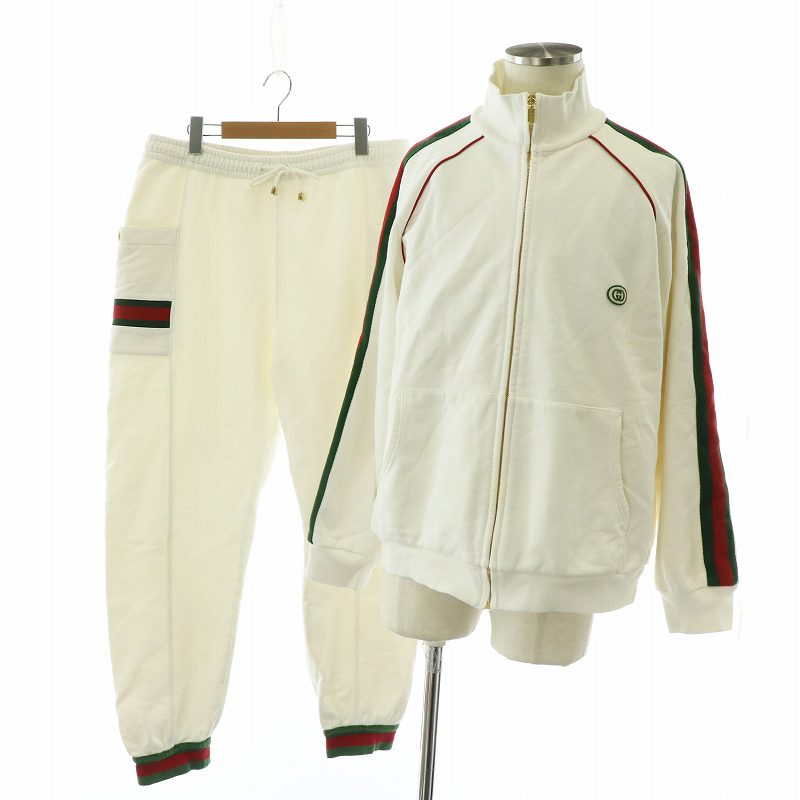 グッチ GUCCI ジャージ スウェット セットアップ 上下 ジャケット 長袖 