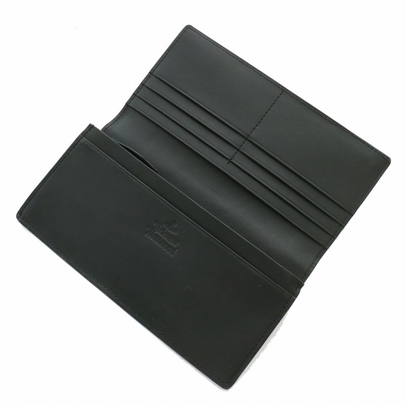 Vivienne Westwood / 本革 二つ折り長財布 メンズ レア ヴィヴィアンウエストウッド Vivienne Westwood 長財布 二つ折り