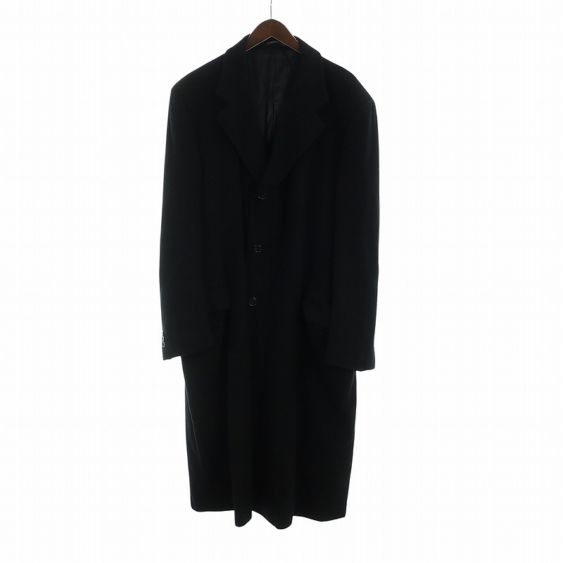 FENDI ブラック チェスターコート FENDI（フェンディ）チェスターコート 黒 サイズ:46(M位) メンズ