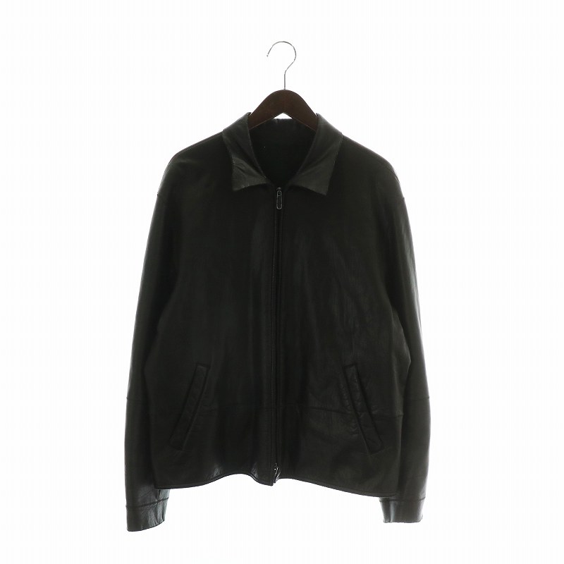 ジョルジオアルマーニ GIORGIO ARMANI レザージャケット ブルゾン 