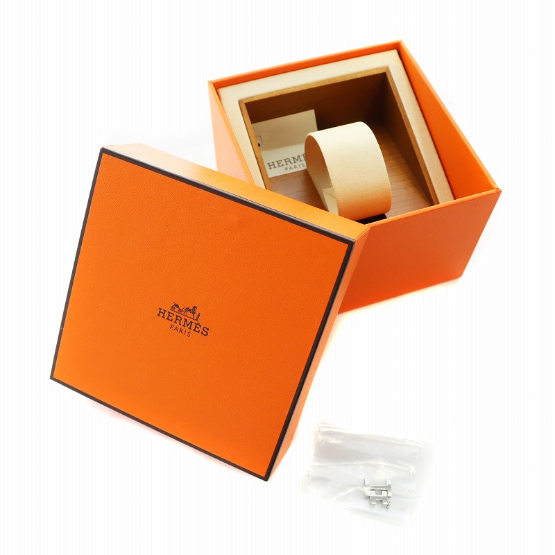 エルメス HERMES 腕時計用 ケース 外箱 空箱 保存箱 替えコマ 駒 