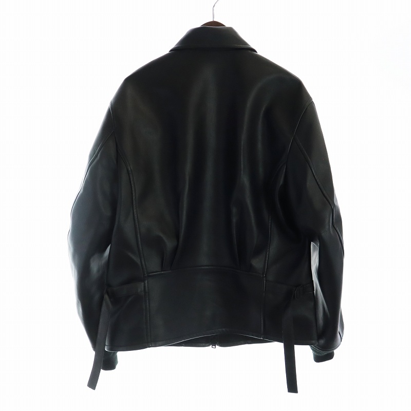 ワイスリー Y-3 アディダス adidas PLEATHER BOMBER JACKET レザー 