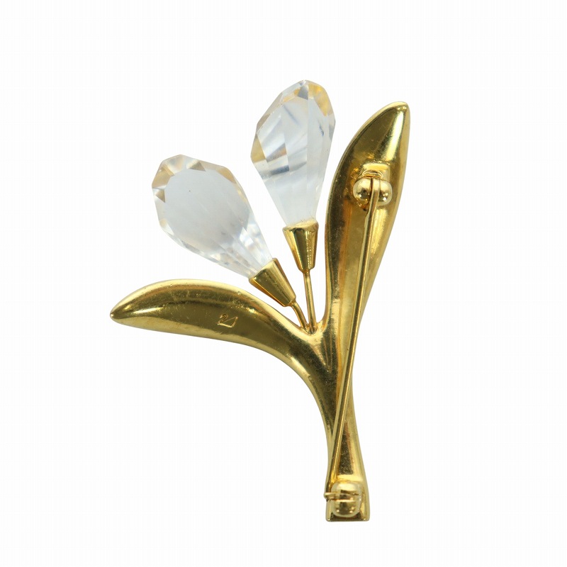 スワロフスキー　お花　ブローチ　ストーン 楽天市場】スワロフスキー ラインストーン のひまわり ブローチ