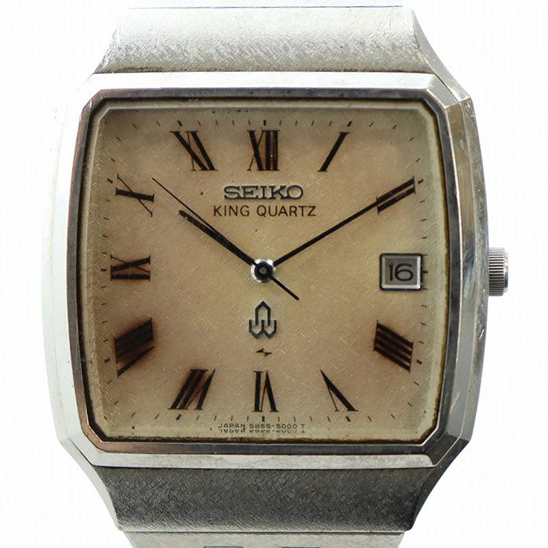 【ジャンク品】腕時計 セイコー SEIKO キングセイコー ヴィンテージ メンズ 1962年 キングセイコー 希少 前期型 ファースト 14GF 手巻き 100