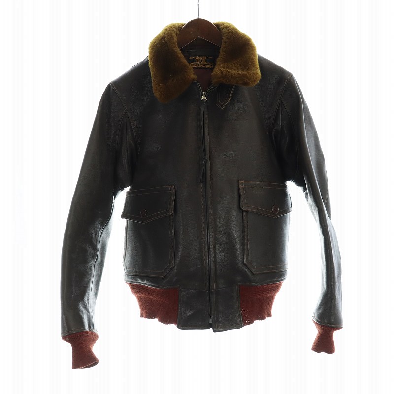 BUZZRICKSON'S バズリクソンズ G-1 レザー 山羊 ジャケット36 楽天市場】☆クーポン配布!ブラックフライデー☆ バズリクソンズ G-1