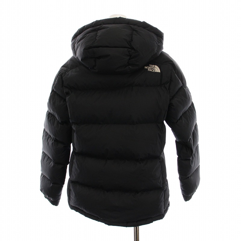 ザノースフェイス THE NORTH FACE ダウンジャケット ロゴ ジップアップ アウター 90 L 黒 NFD00C99 /YM ■MT ■GY18 レディース