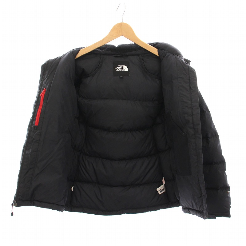ザノースフェイス THE NORTH FACE ダウンジャケット ロゴ ジップアップ アウター 90 L 黒 NFD00C99 /YM ■MT ■GY18 レディース
