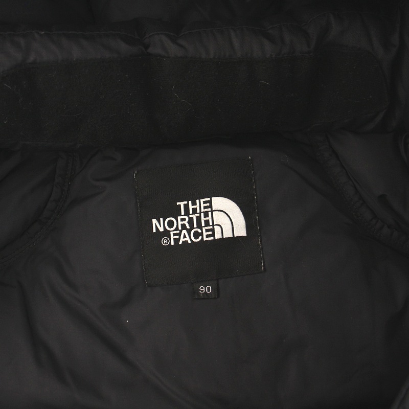 ザノースフェイス THE NORTH FACE ダウンジャケット ロゴ ジップアップ アウター 90 L 黒 NFD00C99 /YM ■MT ■GY18 レディース