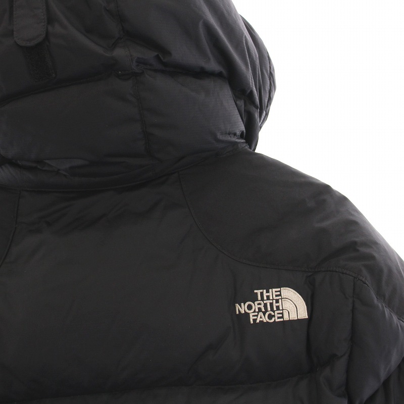 ザノースフェイス THE NORTH FACE ダウンジャケット ロゴ ジップアップ アウター 90 L 黒 NFD00C99 /YM ■MT ■GY18 レディース