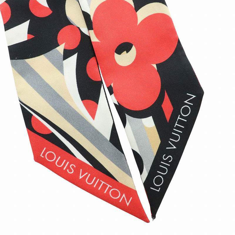 LOUIS VUITTON スカーフ 赤・黒 【公式通販】