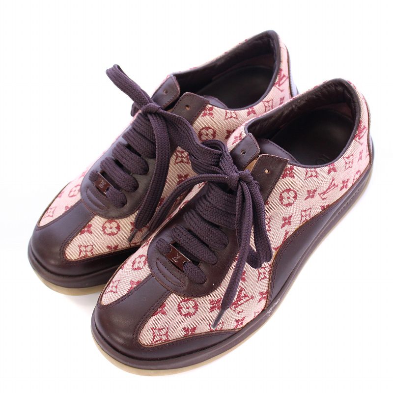 ルイヴィトン LOUIS VUITTON モノグラム ミニ ローカット スニーカー