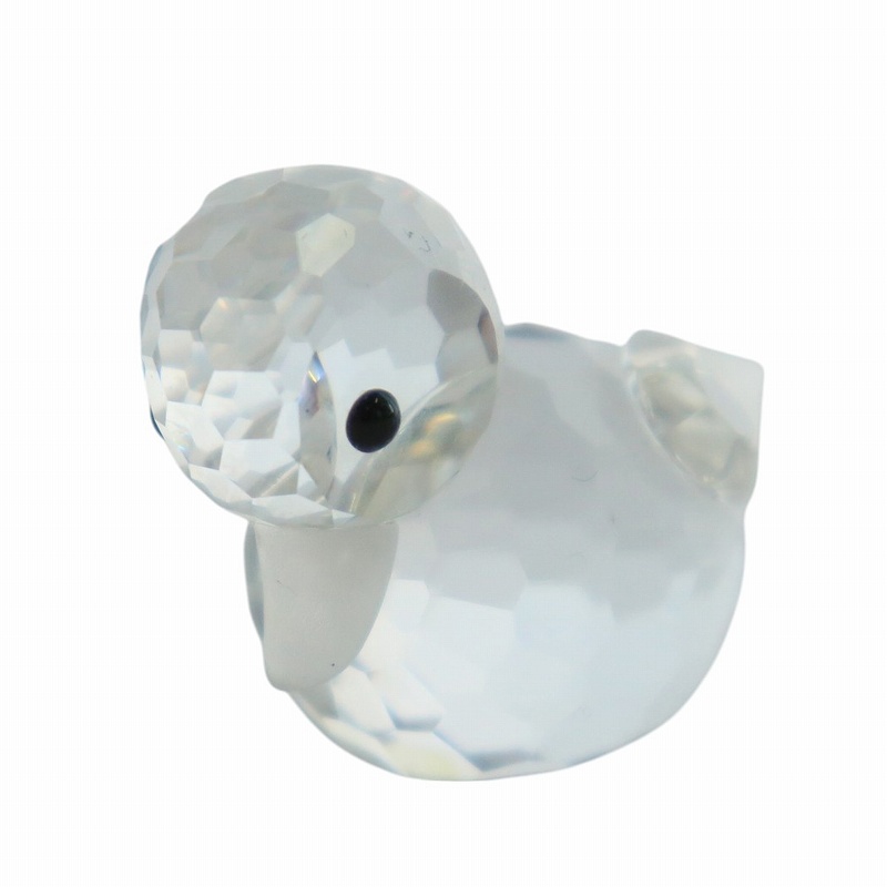 スワロフスキー SWAROVSKI アヒル スイミング クリスタル インテリア