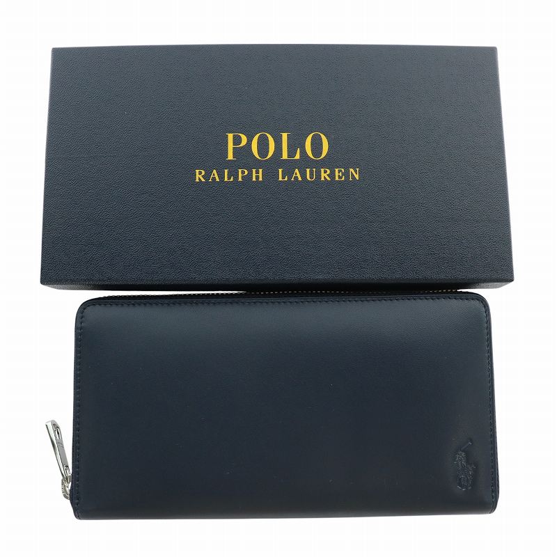 POLO RALPH LAUREN ポロラルフローレン ラウンドジップ長財布 【公式通販】