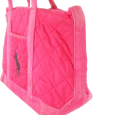 ラルフローレン マザーズバッグ トートバッグ キルティング ポニーロゴ