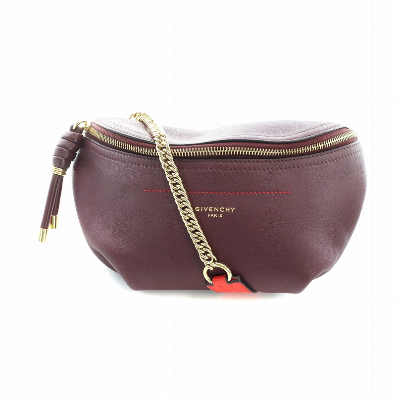 ジバンシィ GIVENCHY ウィップ ベルトバッグ ショルダー 斜め掛け 
