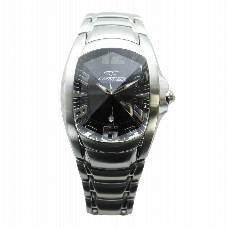 クロノテック CHRONOTECH 腕時計 ウォッチ クォーツ ドームガラス 