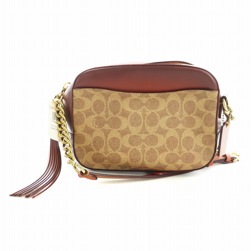 未使用品 コーチ COACH ショルダーバッグ タグ付き タッセル 未使用品 コーチ COACH ショルダーバッグ タグ付き タッセル