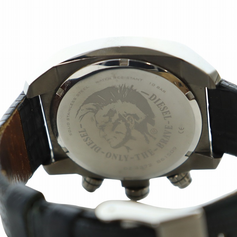 ディーゼル DIESEL 腕時計 ウォッチ クォーツ カレンダー付き 黒文字盤  