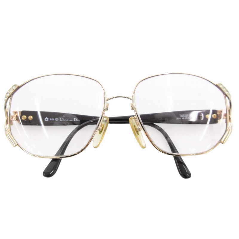 Dior ディオール サングラス アイウェア ラインストーン