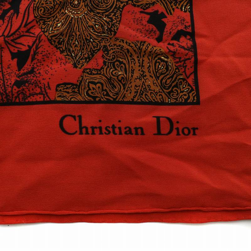 クリスチャンディオール Christian Dior スカーフ ストール 大判