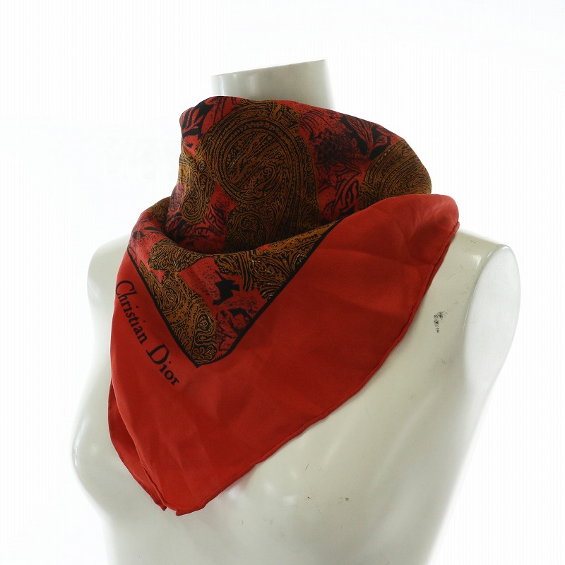 クリスチャンディオール Christian Dior スカーフ ストール 大判