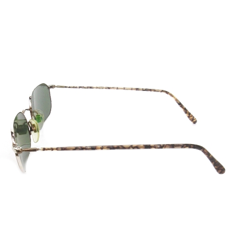 レイバン ラウンド型 サングラス グリーンレンズ レイバンサングラスラウンドメタルRB3447-002-52-S50/正規販売店