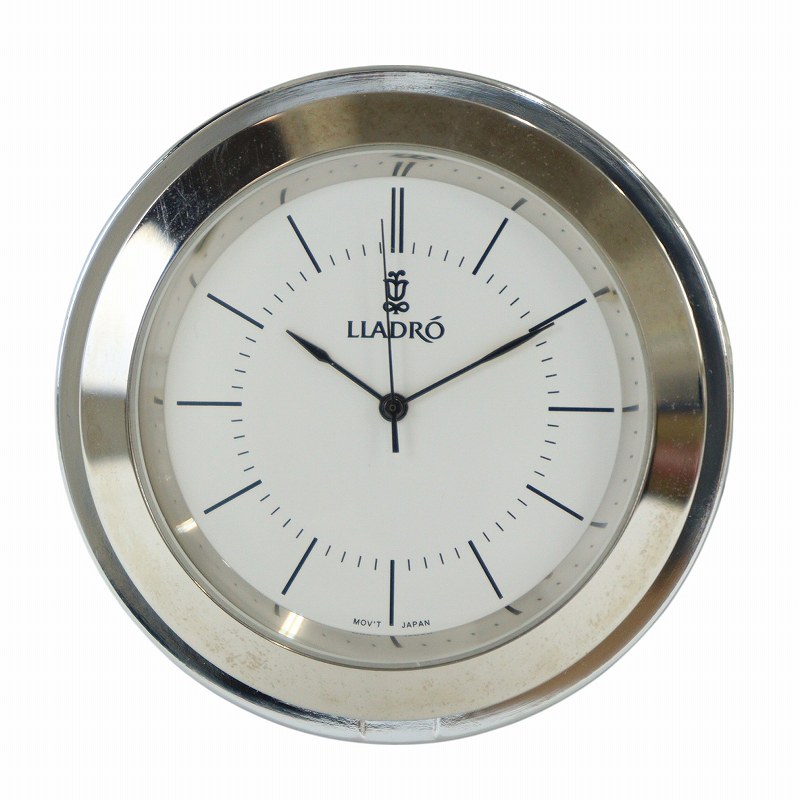 リヤドロ 時計 LLADRO 置き時計 花柄