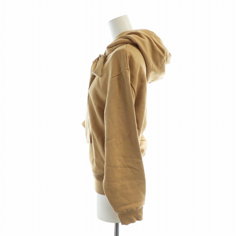 パトゥ PATOU パーカー トレーナー 長袖 ジップアップ フード リボン