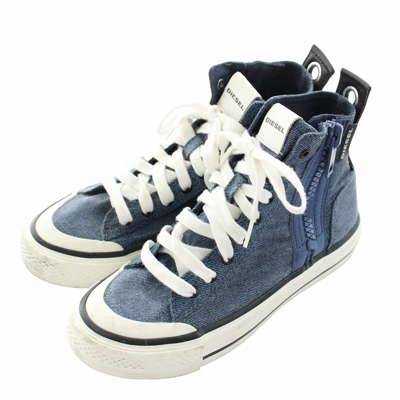 DIESEL デニム スニーカー US 7 / EUR 37 / JPN 24 Diesel Originally Unisex-men 7 Women's 8 Denim Sneakers High