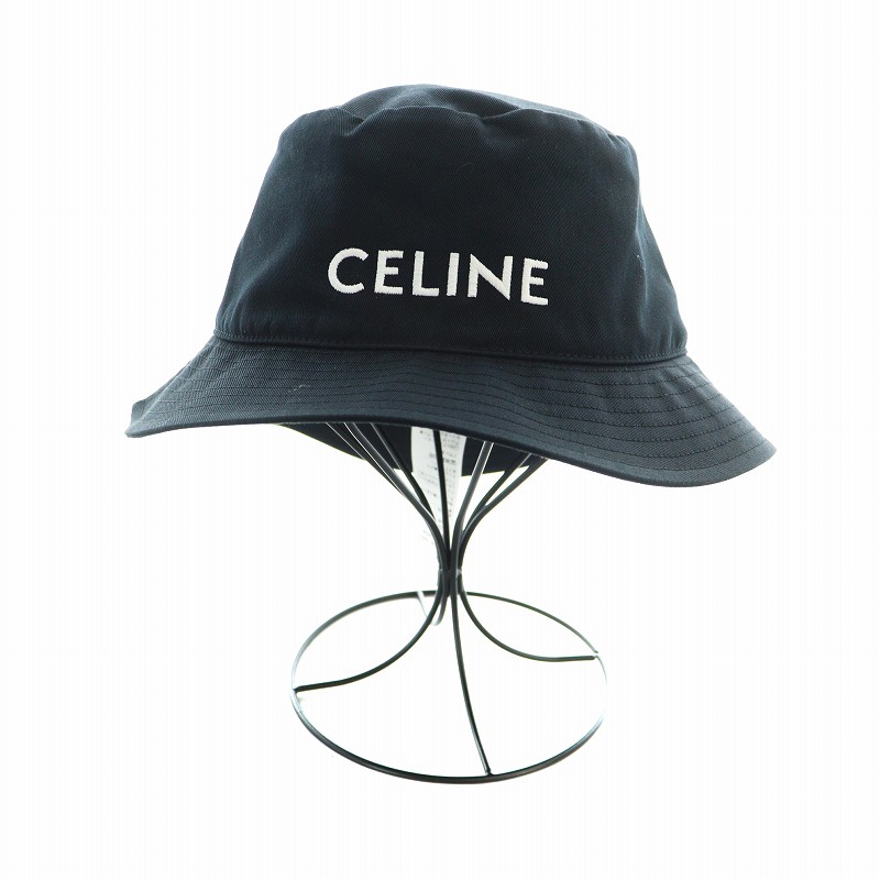 CELINE バケットハット ブラック セリーヌ バケットハット