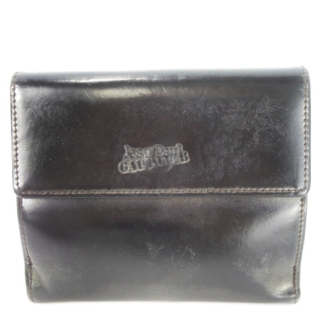 ジャンポールゴルチエ 二つ折り財布　ブラック 楽天市場】【未使用品】【財布】Jean Paul GAULTIER ジャン