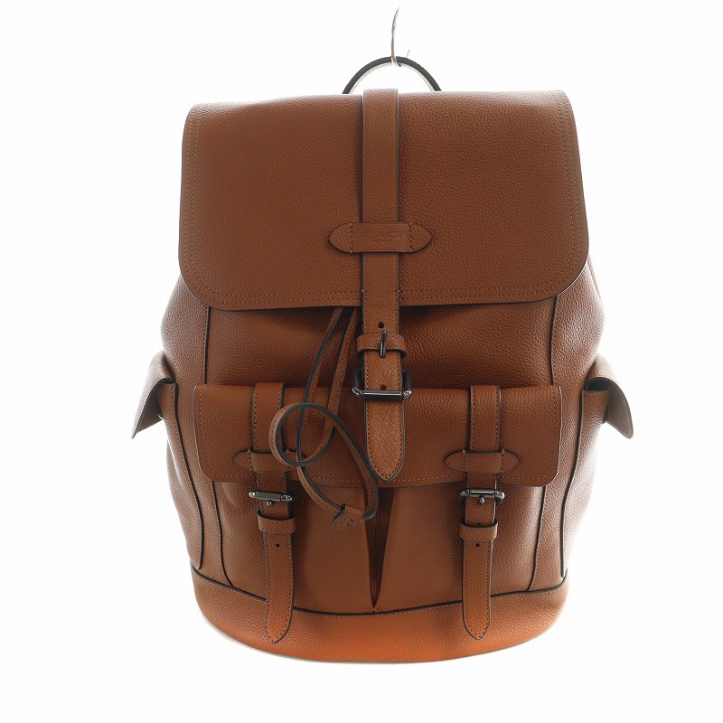 美品 コーチcoach バックパック ブラウン レザー F36811. コーチ COACH ハドソン リュックサック デイバッグ バックパック ロゴ