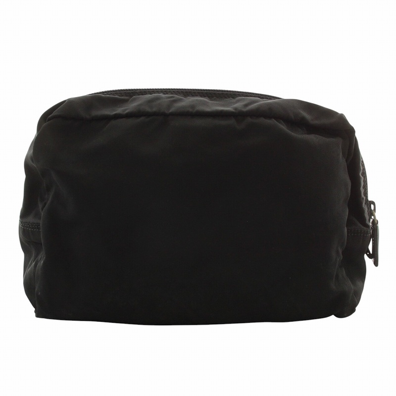 プラダ PRADA メイクポーチ 化粧ポーチ 小物入れ ナイロン ロゴ 三角  