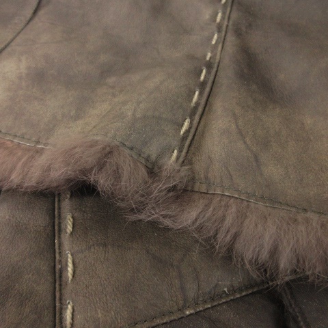 モンターニャ マラッカ MONTAGNA MALACCA レザートレンチ ファーコート