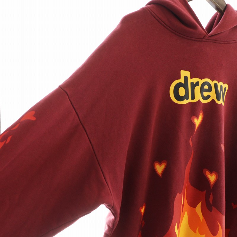 ドリューハウス drew house FIRE HOODIE ファイア フーディ