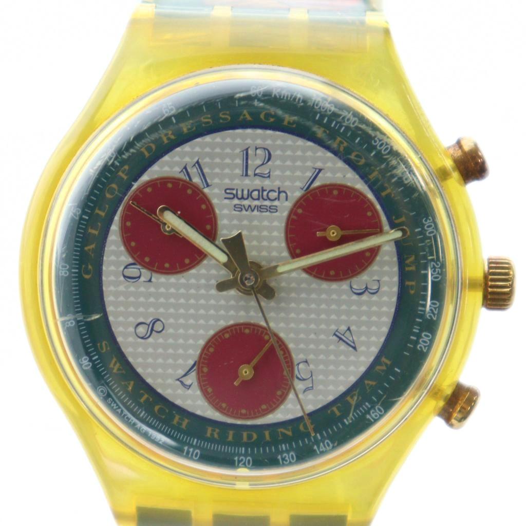スウォッチ SWATCH ジャンク品 腕時計 ウォッチ クォーツ 白文字盤 
