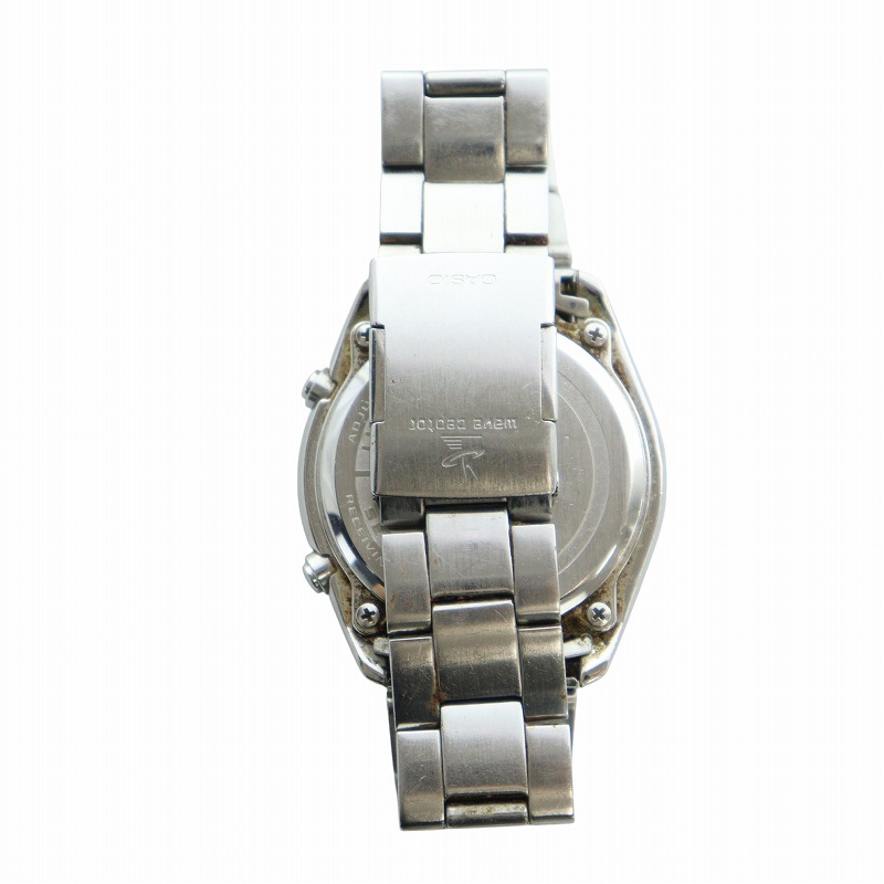 カシオ CASIO WAVE CEPTOR SOLAR POWER 腕時計 ウォッチ ソーラー ロゴ