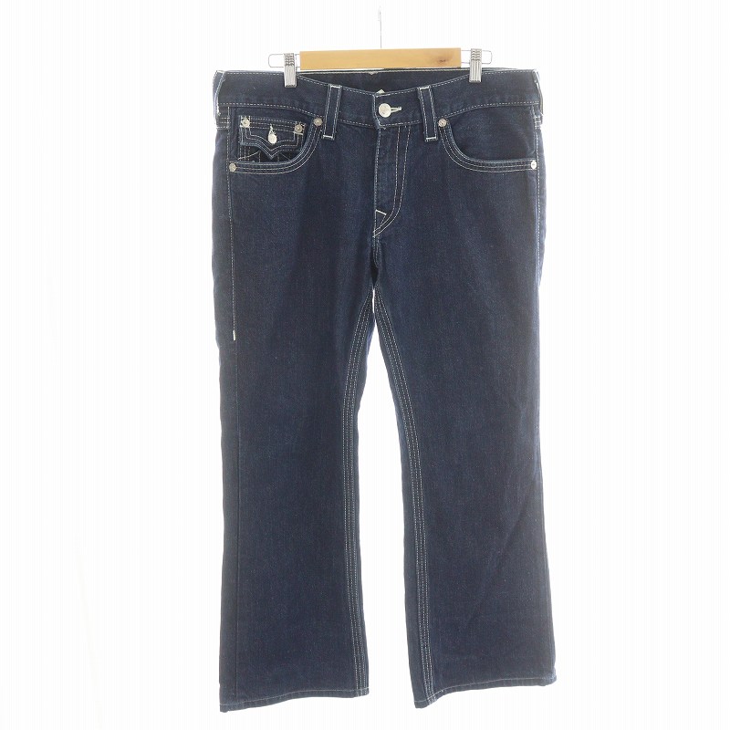トゥルーレリジョン デニム BILLY SUPER T フレア 太ステッジ トゥルーレリジョン TRUE RELIGION billy super t デニムパンツ