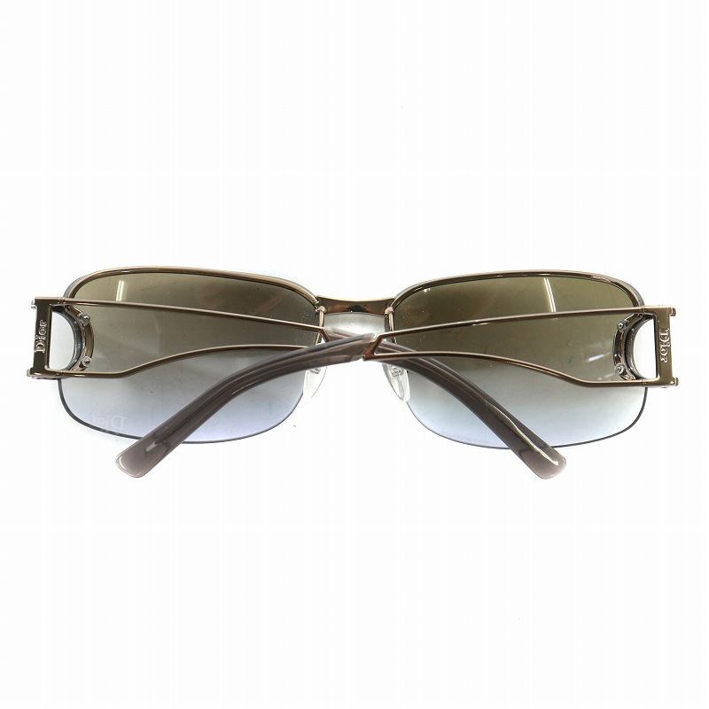 ディオール Dior 眼鏡 サングラス メタルフレーム ハーフリム