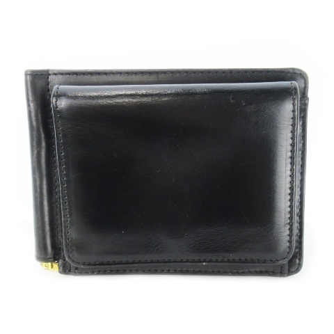 グレンロイヤル マネークリップ 小銭入れ付き 二つ折り財布 レザー