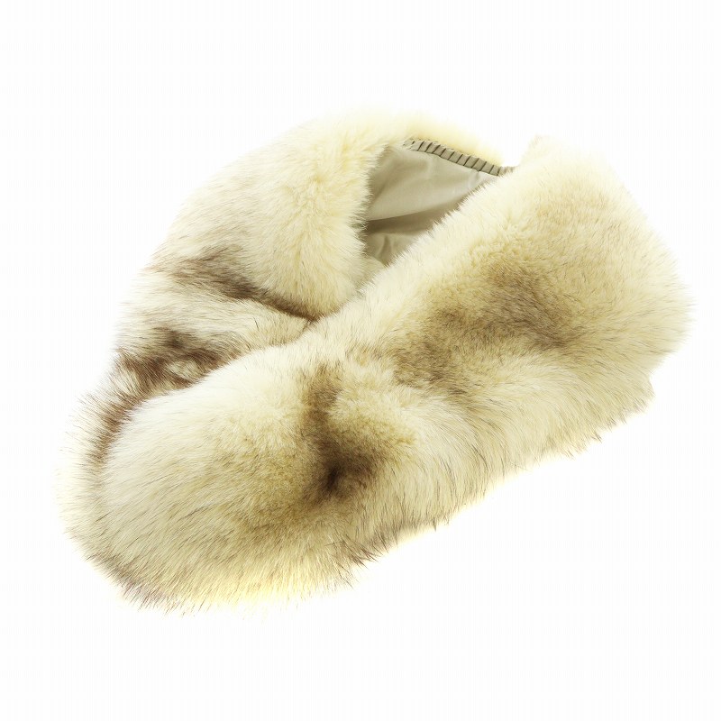 【良品】SAGAFOX サガフォックス ショール 襟巻 毛皮 SAGAFOX ファー ショール サガフォックス ティペット 毛皮 サガ