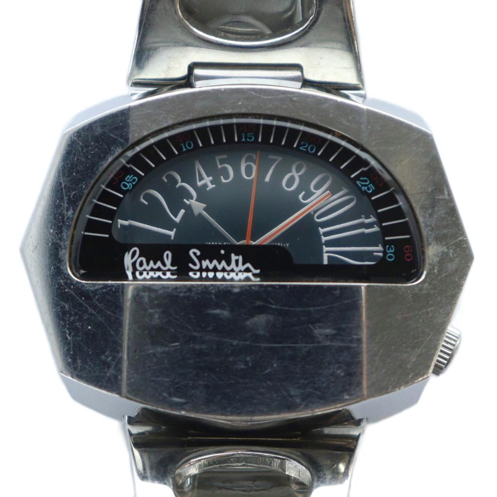 ポールスミススミス　鉄仮面　クォーツ腕時計　ジャンク ポールスミス PAUL SMITH ジャンク品 腕時計 ウォッチ クォーツ 鉄仮面