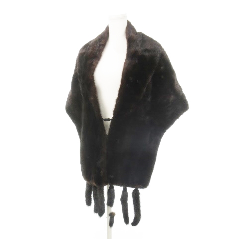 AMERICAN ULTRA アメリカンウルトラ ファーコート 毛皮 ブラウン 5つ星 AMERICAN ULTRA アメリカンウルトラ ファーコート 毛皮 ブラウン 5つ星