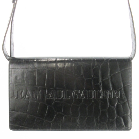 JEAN PAUL GAULTIER / ジャンポール ゴルチエ 2WAYバッグ クロコ型押し