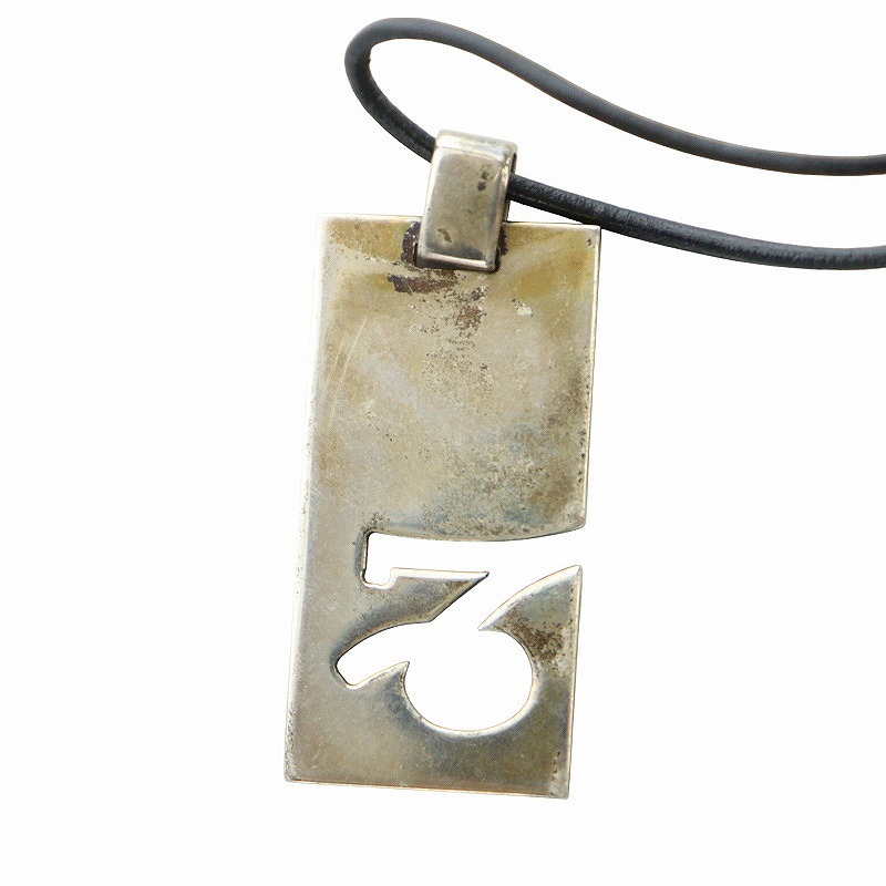 グッチ GUCCI ネックレス アクセサリー ペンダント Silver925 プレート 