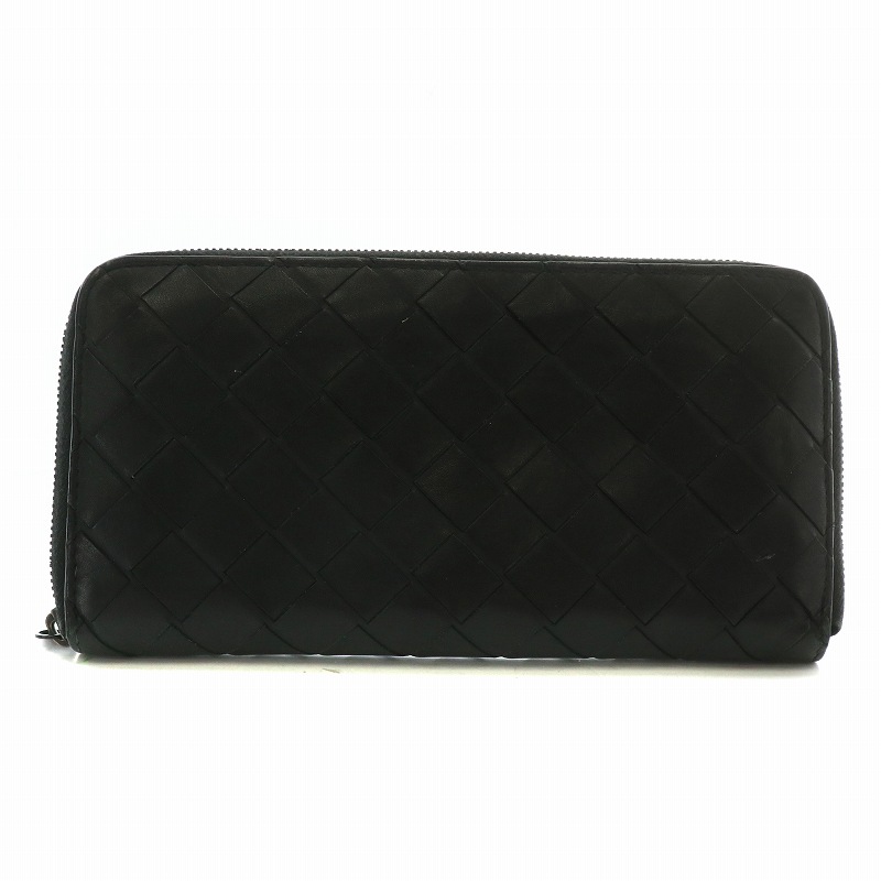 ボッテガヴェネタ 長財布 ブラック 黒 593217 - 小物販売 中