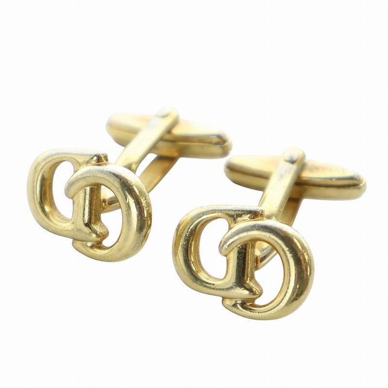 クリスチャンディオール Christian Dior カフスボタン アクセサリー CD 