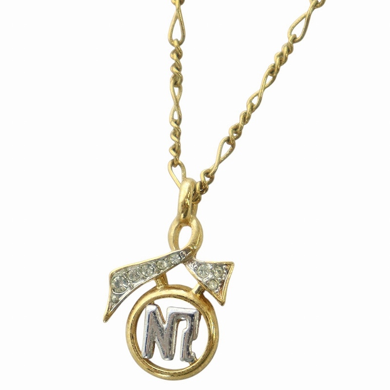ニナリッチ/NINA RICCI　ネックレス　ゴールドカラー　チョーカー ニナリッチ 24P・フラワーモチーフチョーカーネックレス