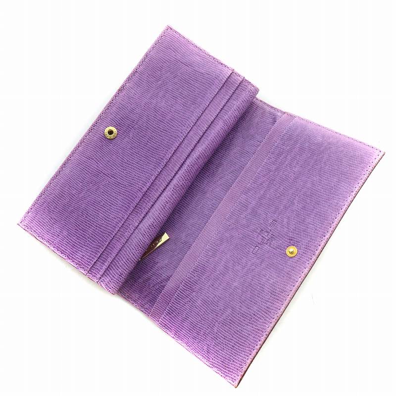 エトロ ETRO 長財布 二つ折り PVC レザー ペイズリー柄 総柄