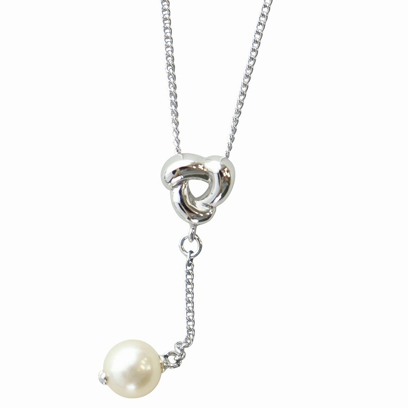 TASAKI ノエビア シルバーネックレス TASAKI ノエビアコラボ シルバー